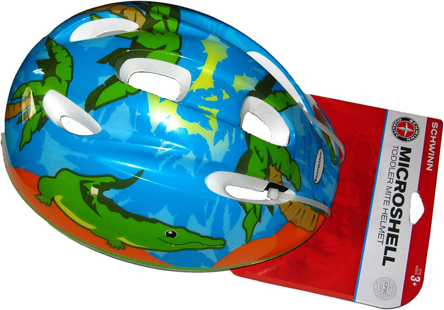 Schwinn Microshell Mite Toddler Helmet +3 years Alligator – Harvester Bikes