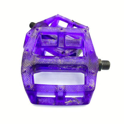 Used Animal Hamilton Pedals 9/16 Translucent Purple