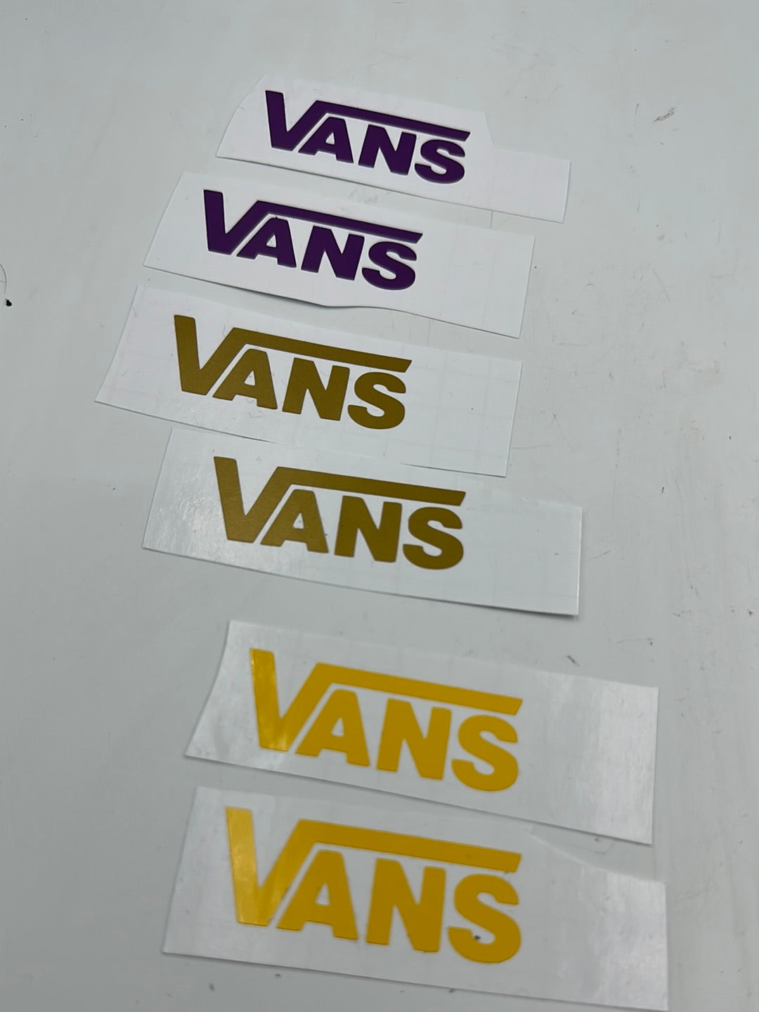Vans Replica Sticker