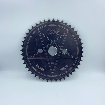 Used Mid School 1664 Pentagram Sprocket 44T CANADIAN MADE