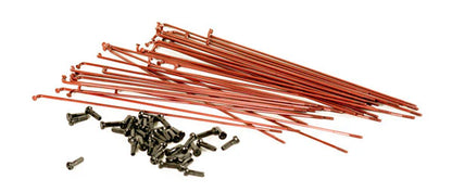 Macneil Double Butted Spokes w/ Alloy Nipples (38/Pack)
