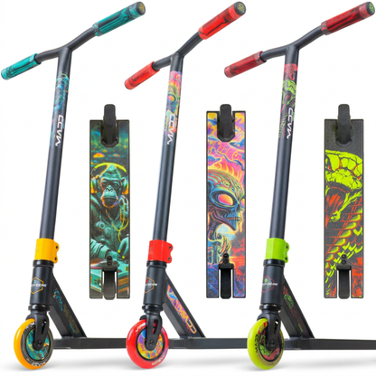 Madd Gear MG2 Obsidian full-scooter collage