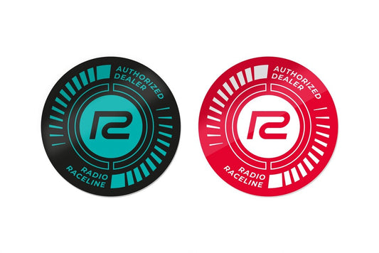 RADIO RACE DEALER STICKER