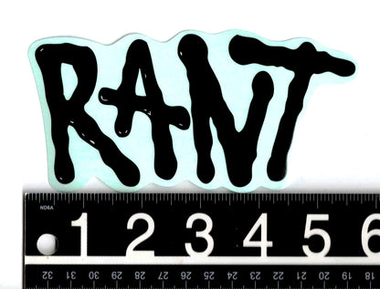 Rant Logo Sticker
