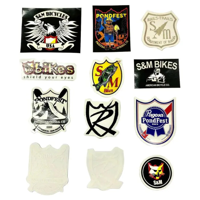 S&M SUMMER ASSORTED STICKER PACK