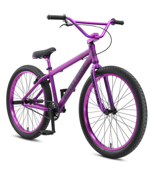 SE Bikes Blocks Flyer 26 BMX Freestyle Bike Matte Black