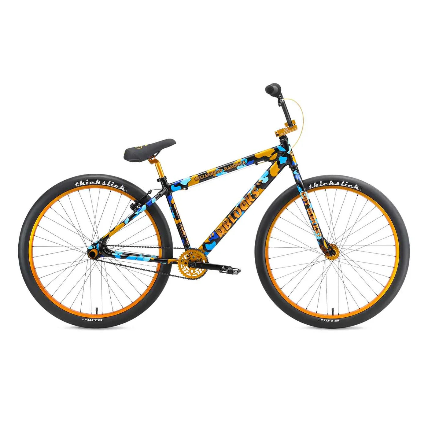 SE Bikes DBLOCKS BIG RIPPER 29 BLUE GOLD CAMO