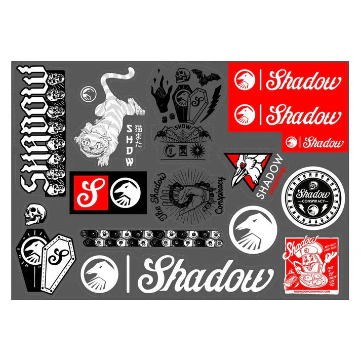 Shadow Invoke Assorted Sticker Pack (24 Pack)