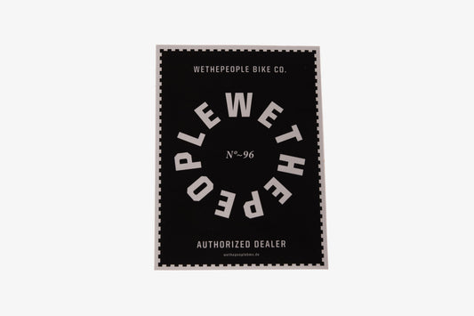 WETHEPEOPLE DEALER WINDOW STICKER