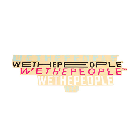 Wethepeople 4BIG Sticker Set