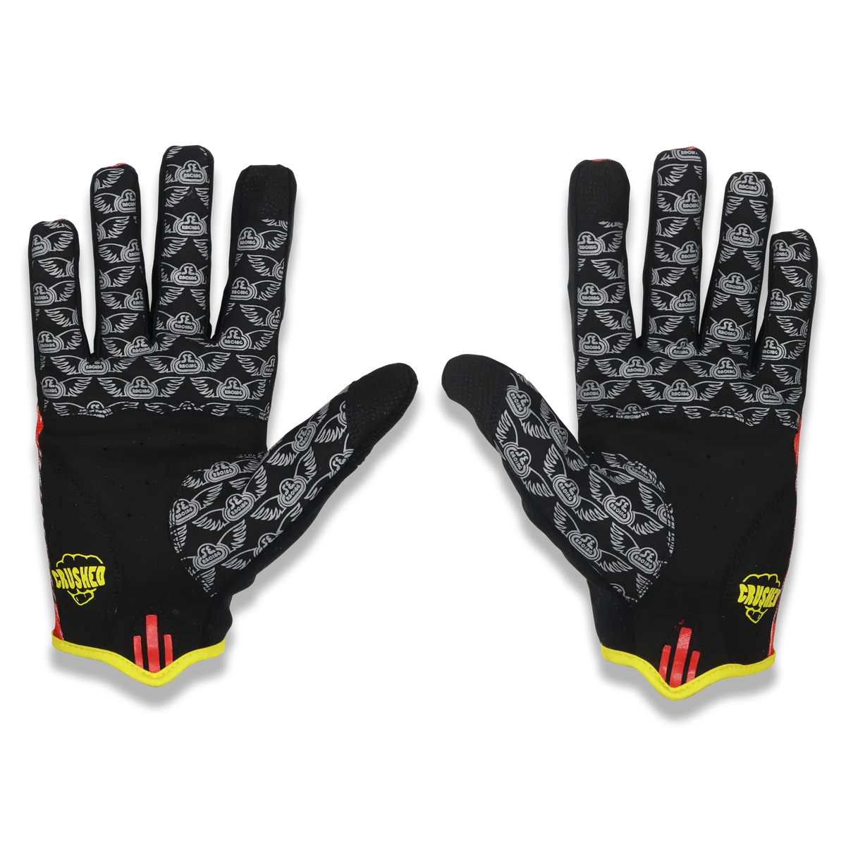 Crushed gloves sales