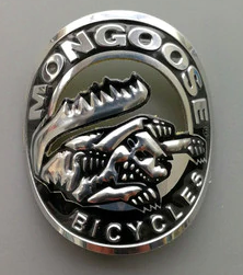 Mongoose Head Tube Badge