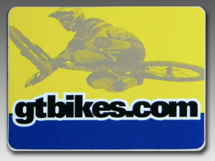 GT Bikes 90's Sticker