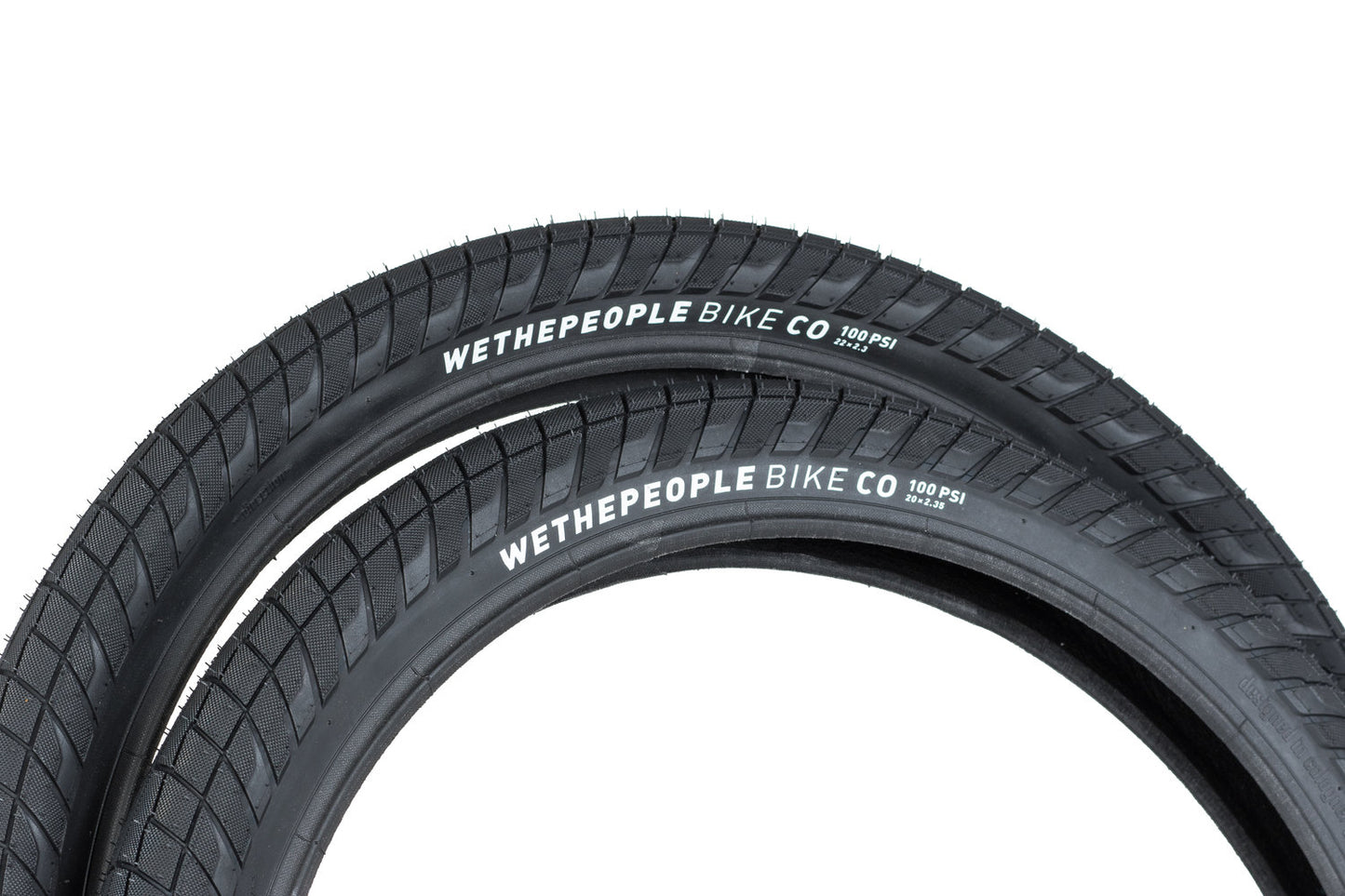 WETHEPEOPLE OVERBITE TIRE 22"X 2.3" BROWN/BLACK SIDE WALL