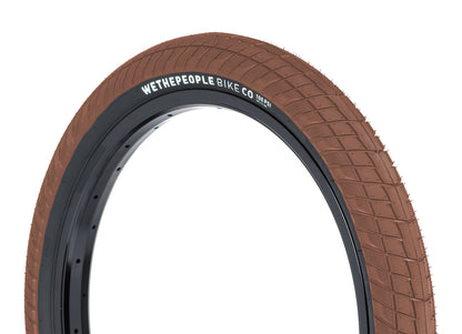 WETHEPEOPLE OVERBITE TIRE 22"X 2.3" BROWN/BLACK SIDE WALL