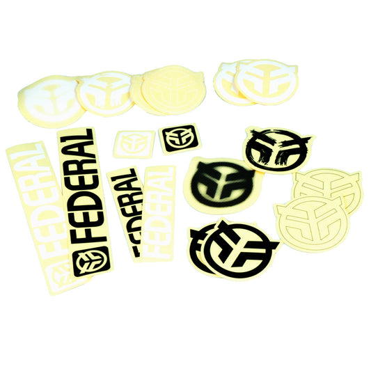 FEDERAL 18 ASSORTED STICKER PACK