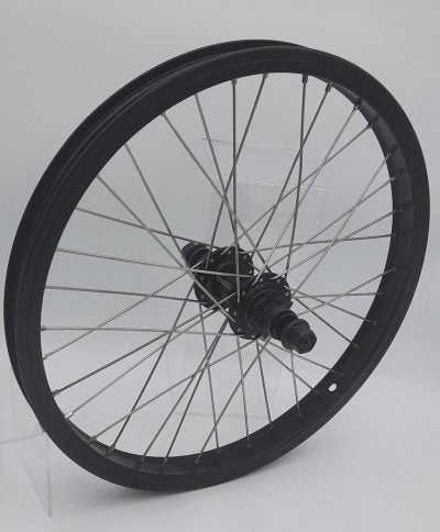 Hutch 18″ x 1.75- 2.125 cassette 9 teeth black alloy with 14mm axle