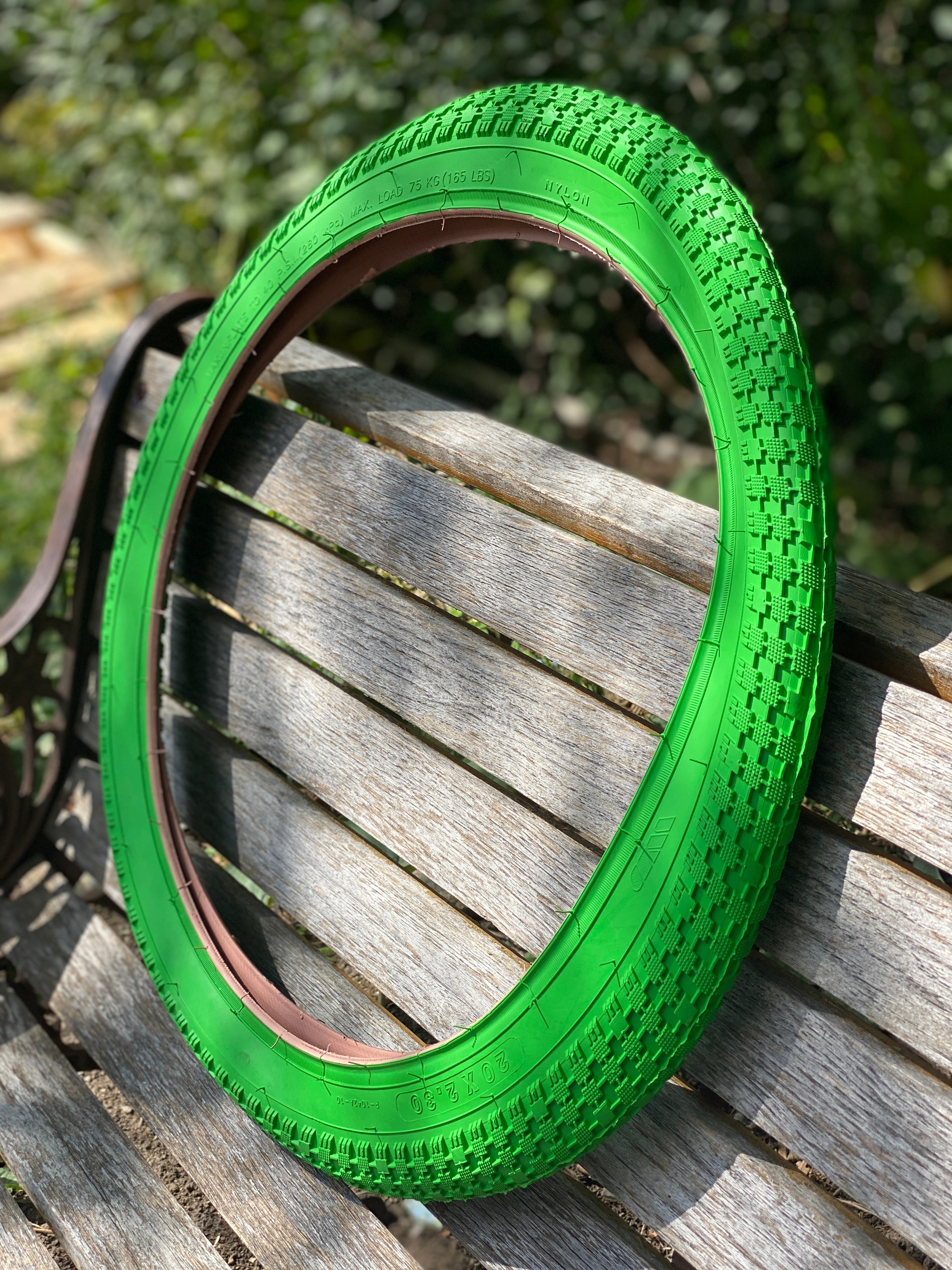 Lime green 2024 bmx tires