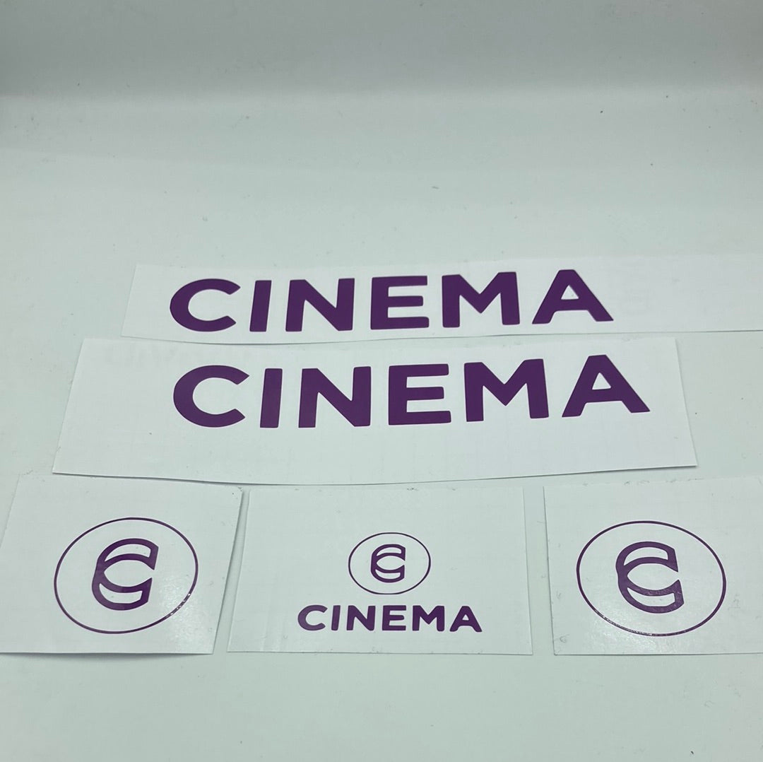 Cinema Decal Kit