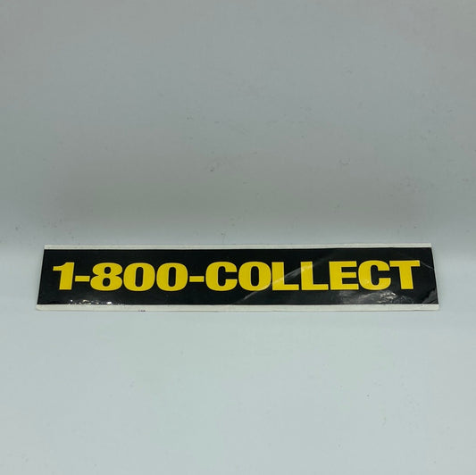 Mid School DK 6” Sticker 1-800-COLLECT