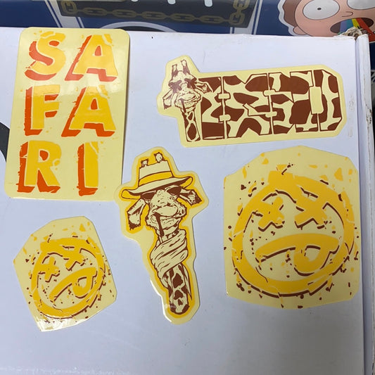 BSD Safari Sticker Kit