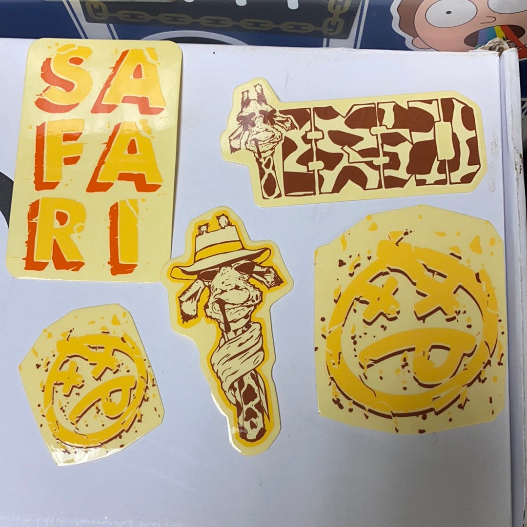 BSD Safari Sticker Kit