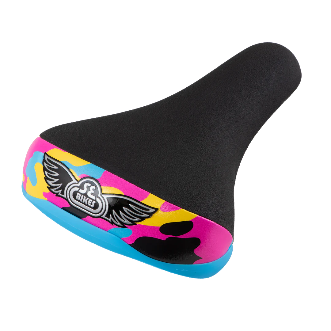 Camo top bike seat