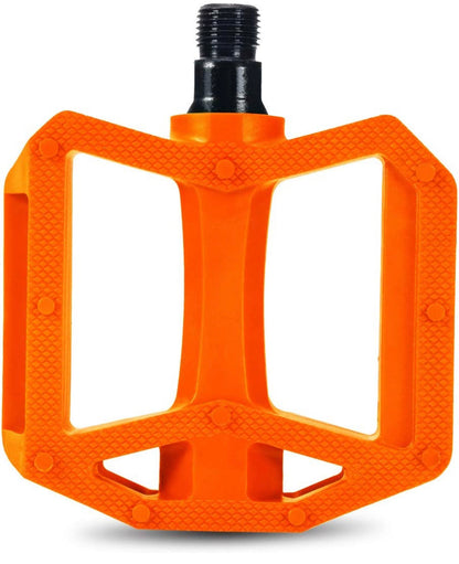 Orange 1/2” Plastic Pedals (Pair)