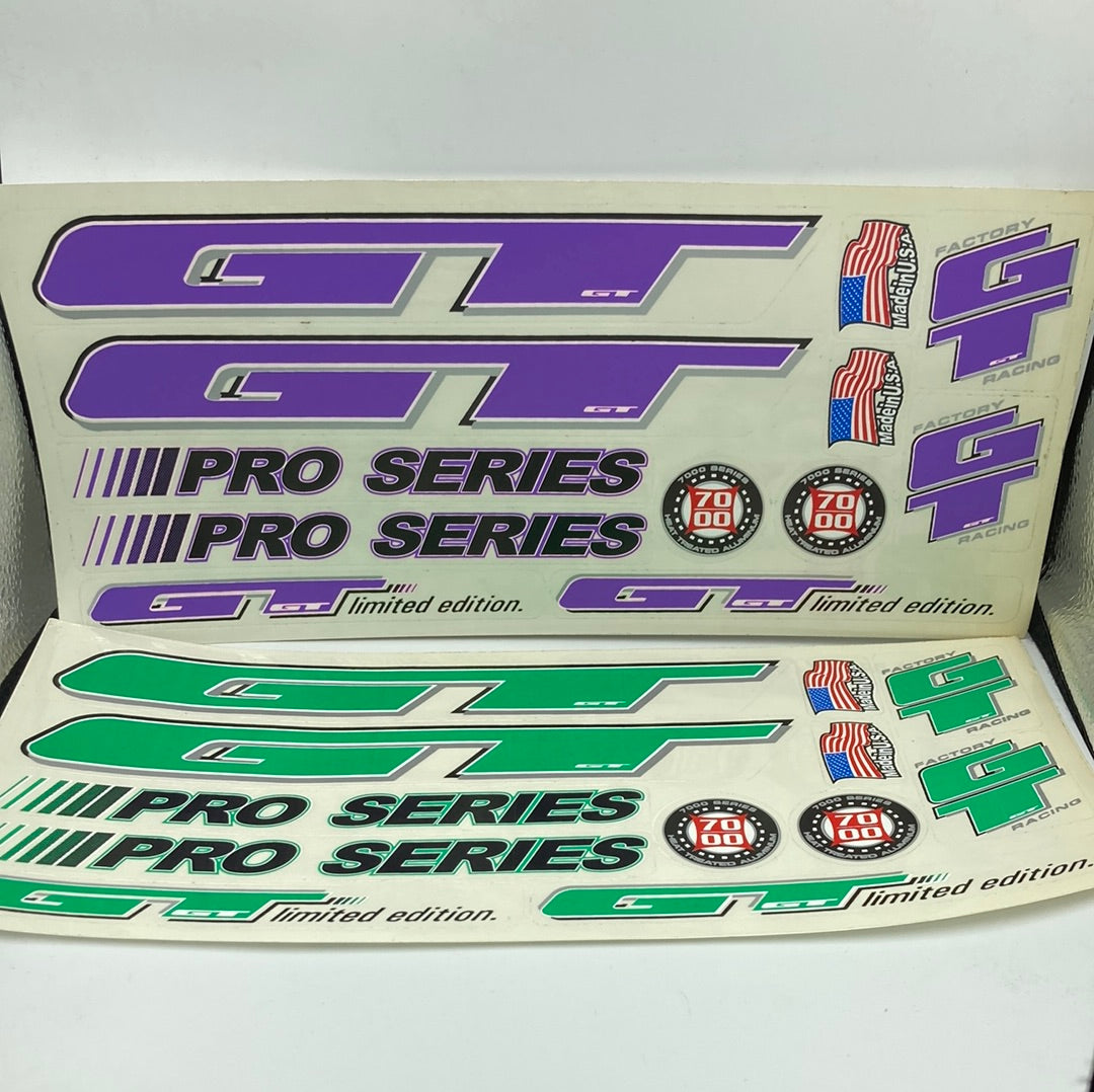 GT Pro Series Decal Kit