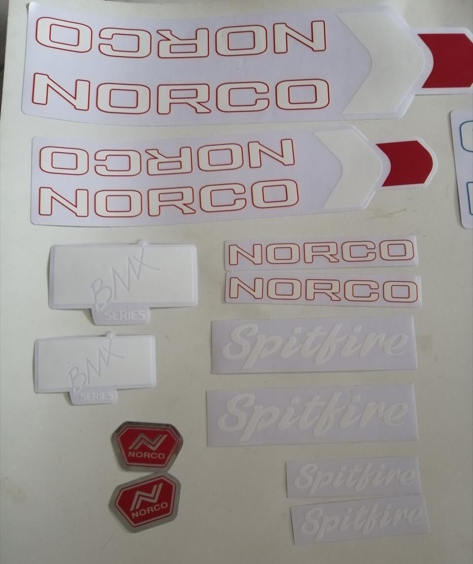 Norco Spitfire Sticker Kit