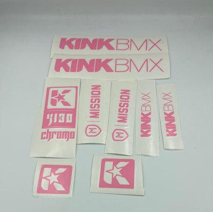 Kink Frame Decal Sticker Replica Kit