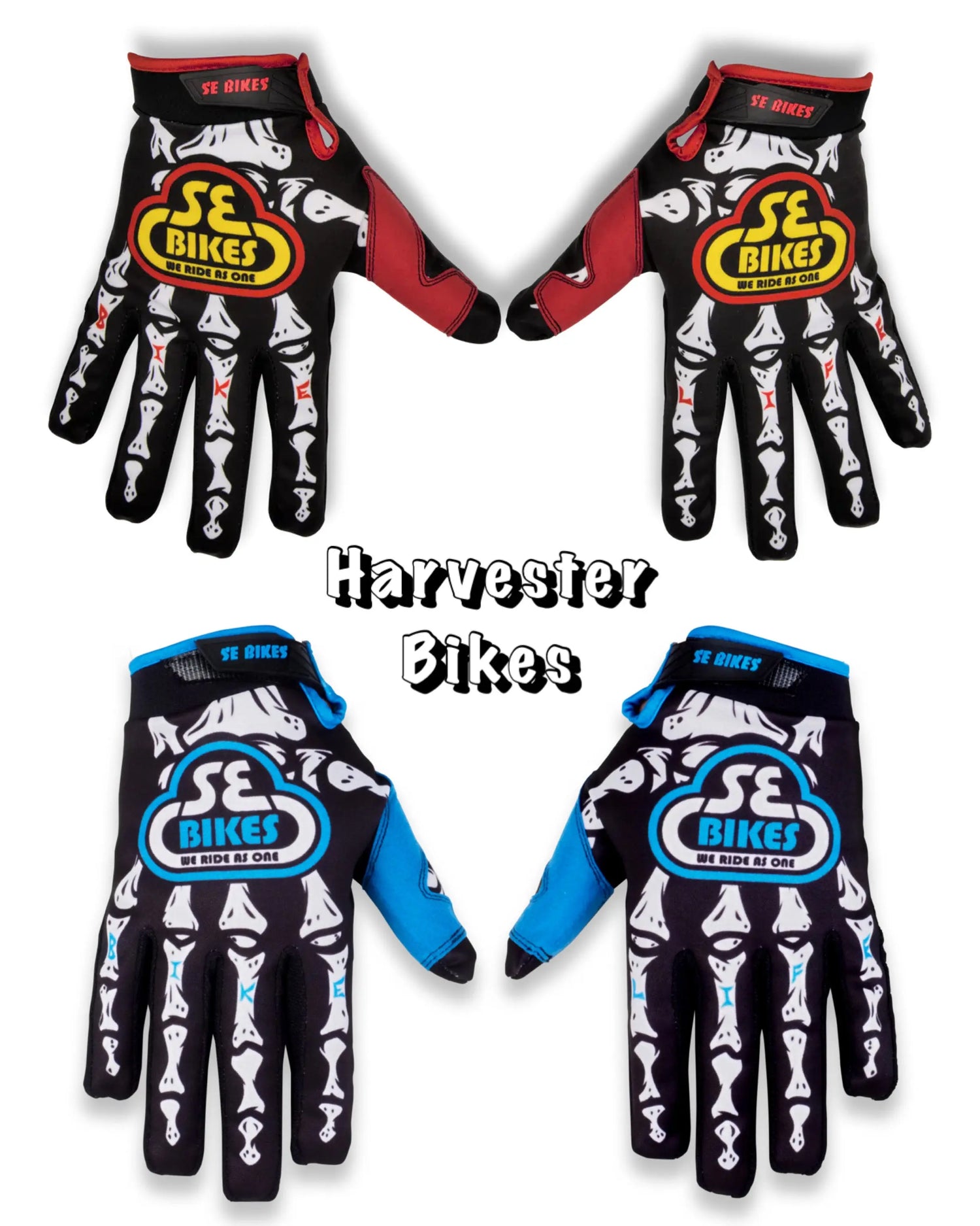 SE Skeleton Bike Life Gloves SE Bikes