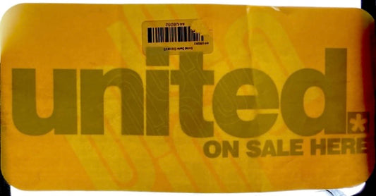 United Dealer Window Sticker 11”