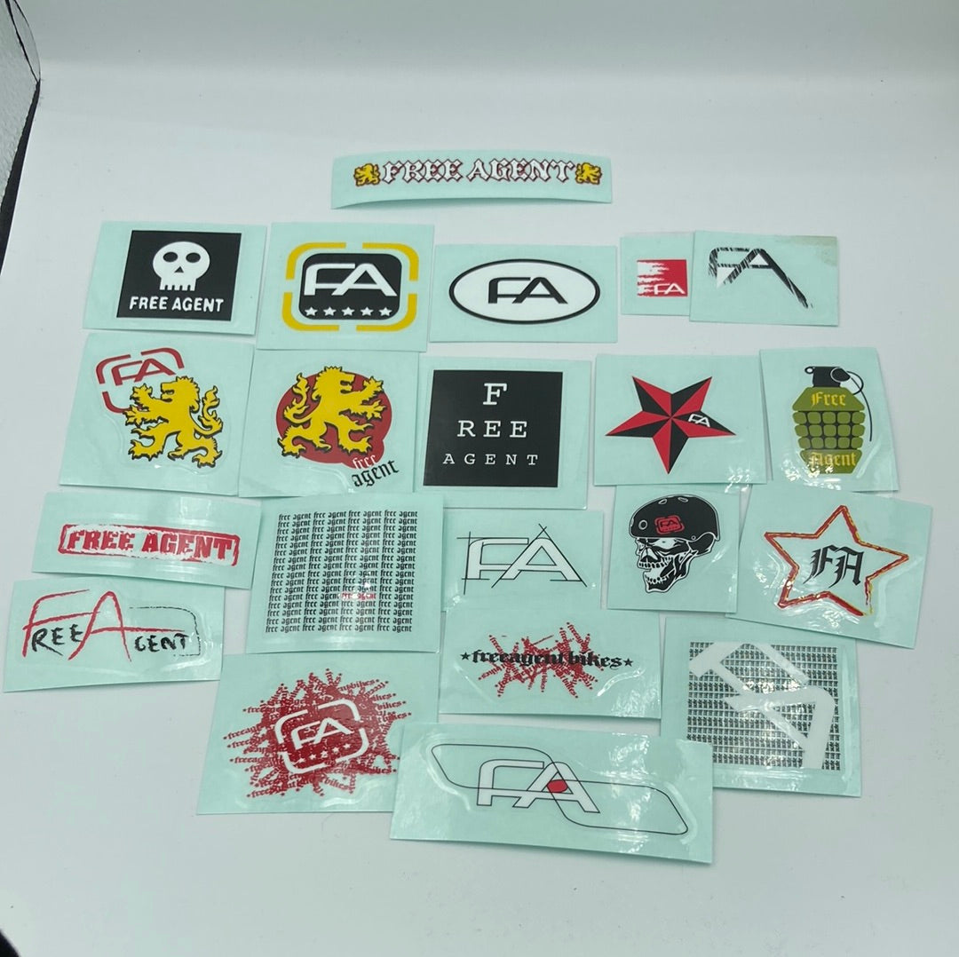 Mid School Free Agent Sticker Pack