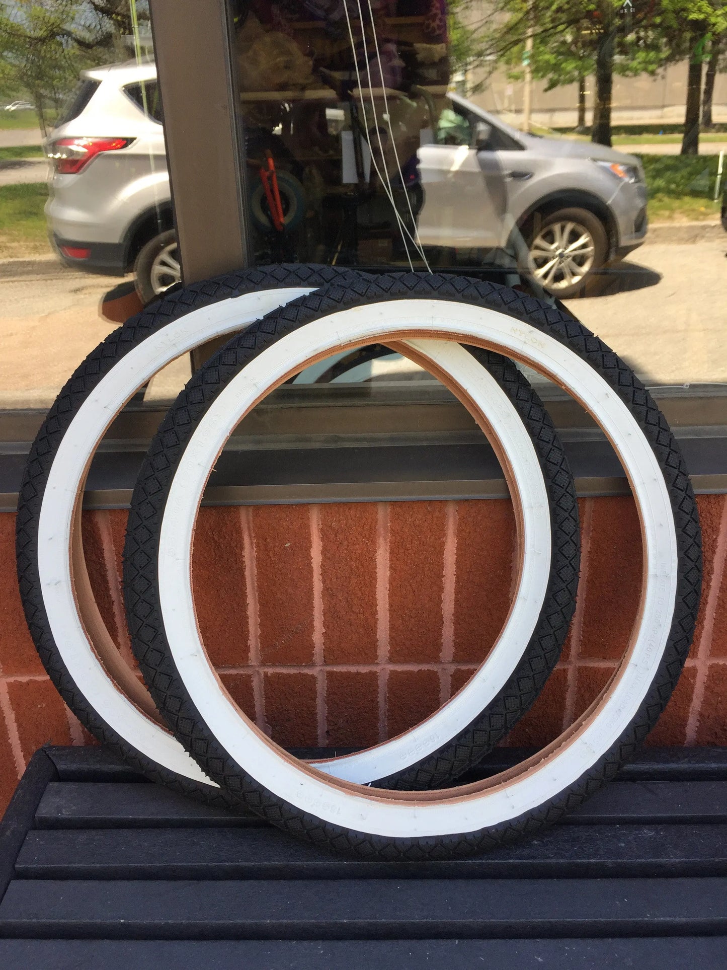 20" White Wall Tire 1.95" for Old School BMX CST