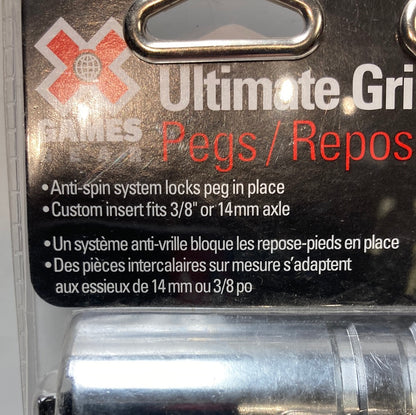 X Games Pegs 14mm with adapters