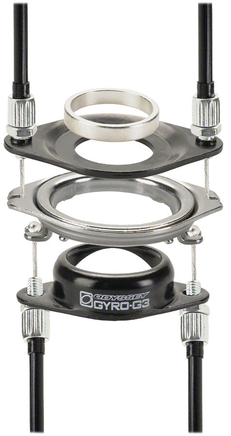 Odyssey Gyro G3 1-1/8" Detangler Black