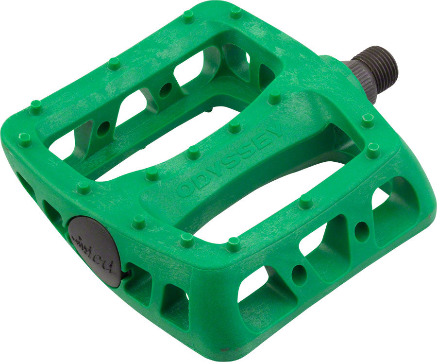 Green bike pedals online