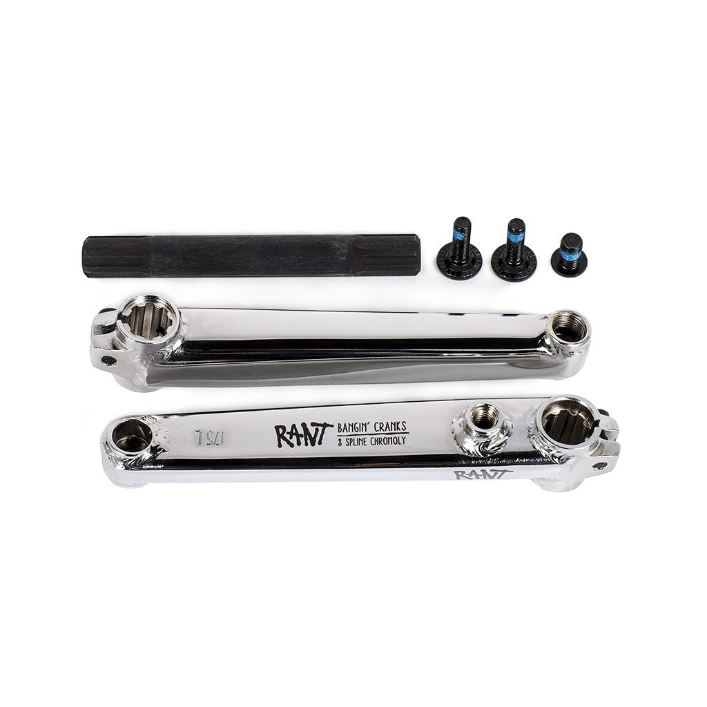 RANT BANGIN' 8 SPLINE CRANKS (RHD/LHD Compatible)