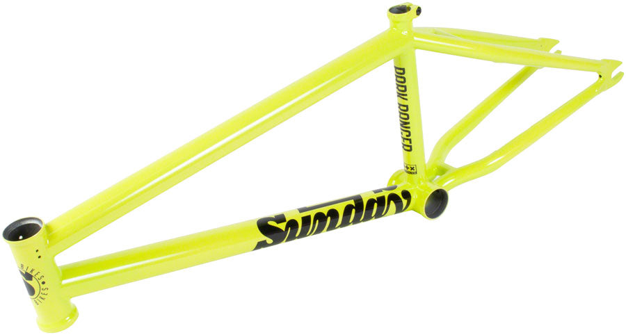 Sunday Park Ranger Frame Gloss Bright Yellow 21 BMX Frames