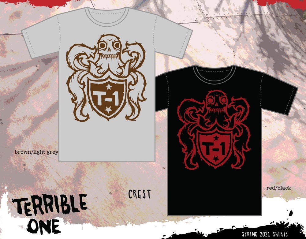 TERRIBLE ONE CREST T-SHIRTS